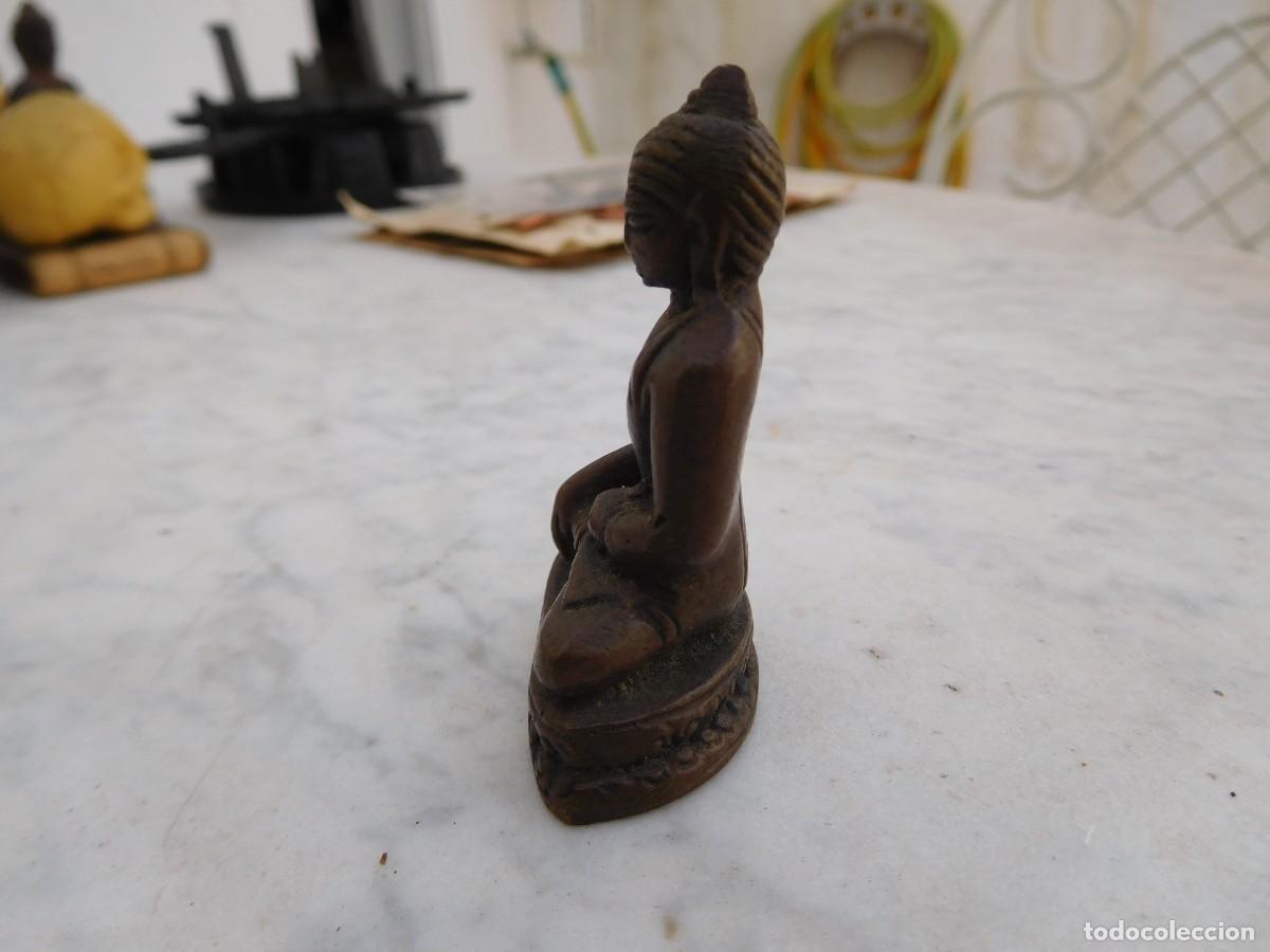 Arte: Buda antiguo de bronce - Foto 2