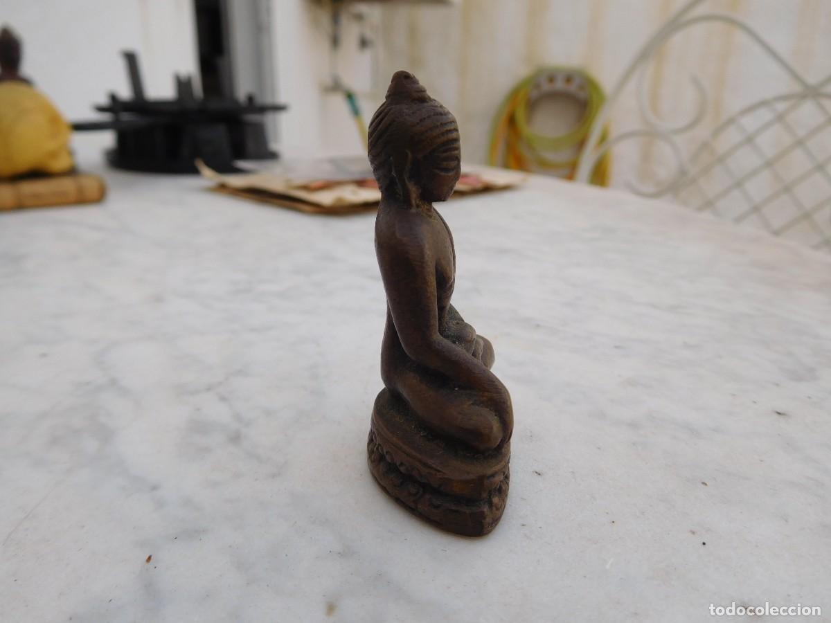 Arte: Buda antiguo de bronce - Foto 4