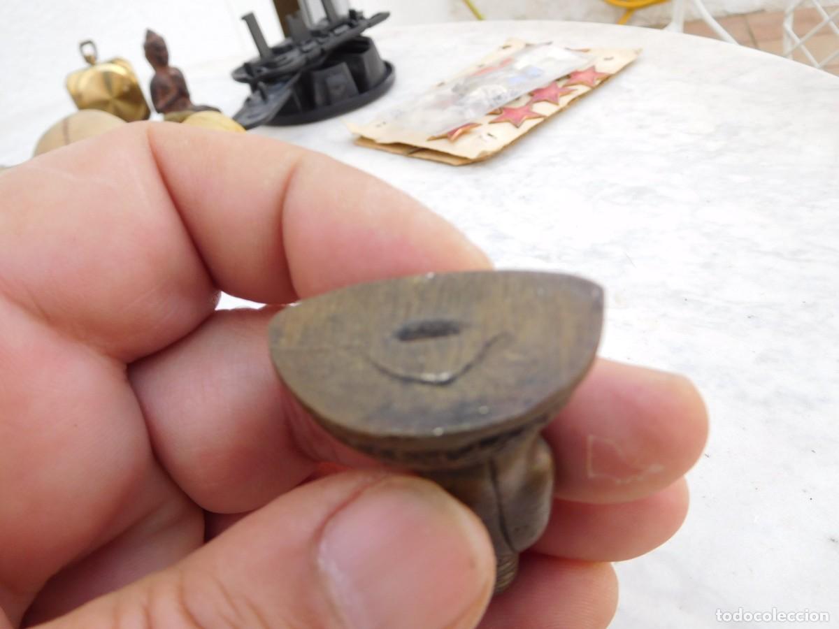 Arte: Buda antiguo de bronce - Foto 5