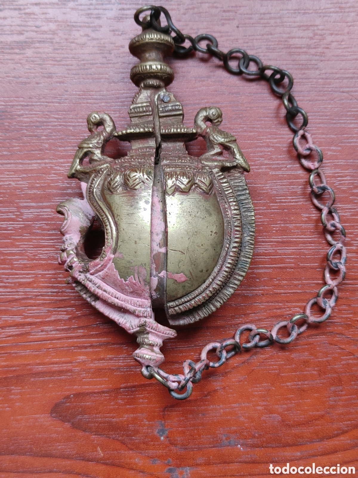 Arte: Esenciero oriental en bronce. - Foto 1