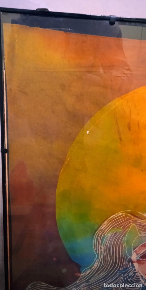 Arte: Batik surrealista multicolor - Foto 9