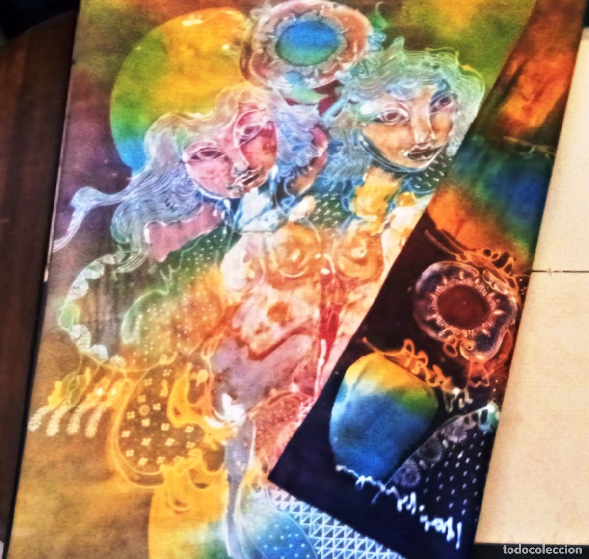 Arte: Batik surrealista multicolor - Foto 14