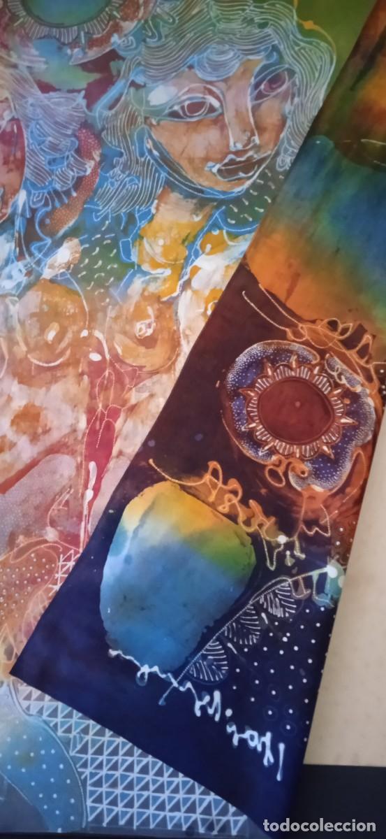 Arte: Batik surrealista multicolor - Foto 15