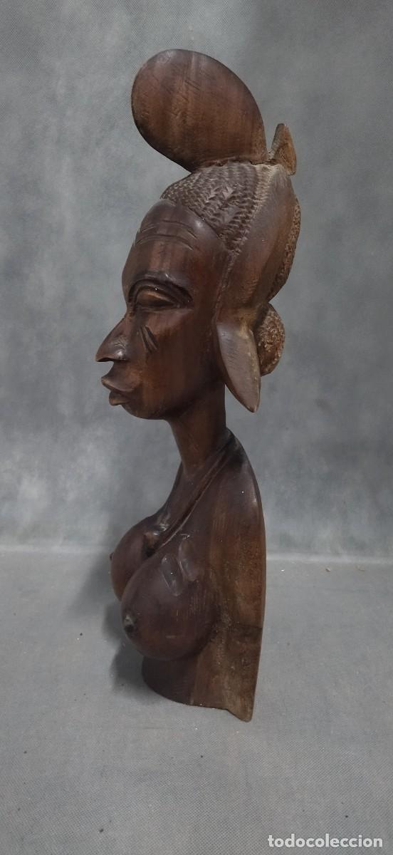 Arte: Talla Africana de madera - Foto 4