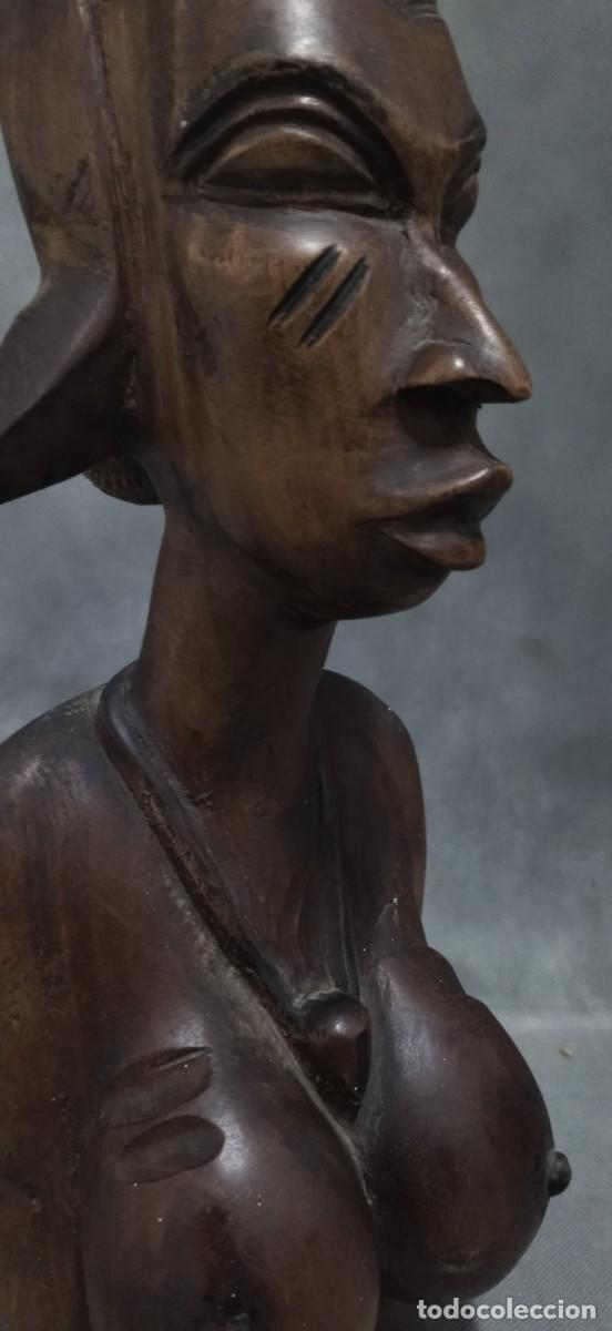 Arte: Talla Africana de madera - Foto 2