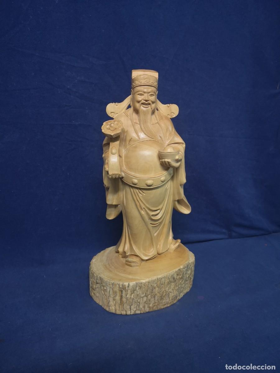 Arte: TALLA CHINA EN MADERA - Foto 3