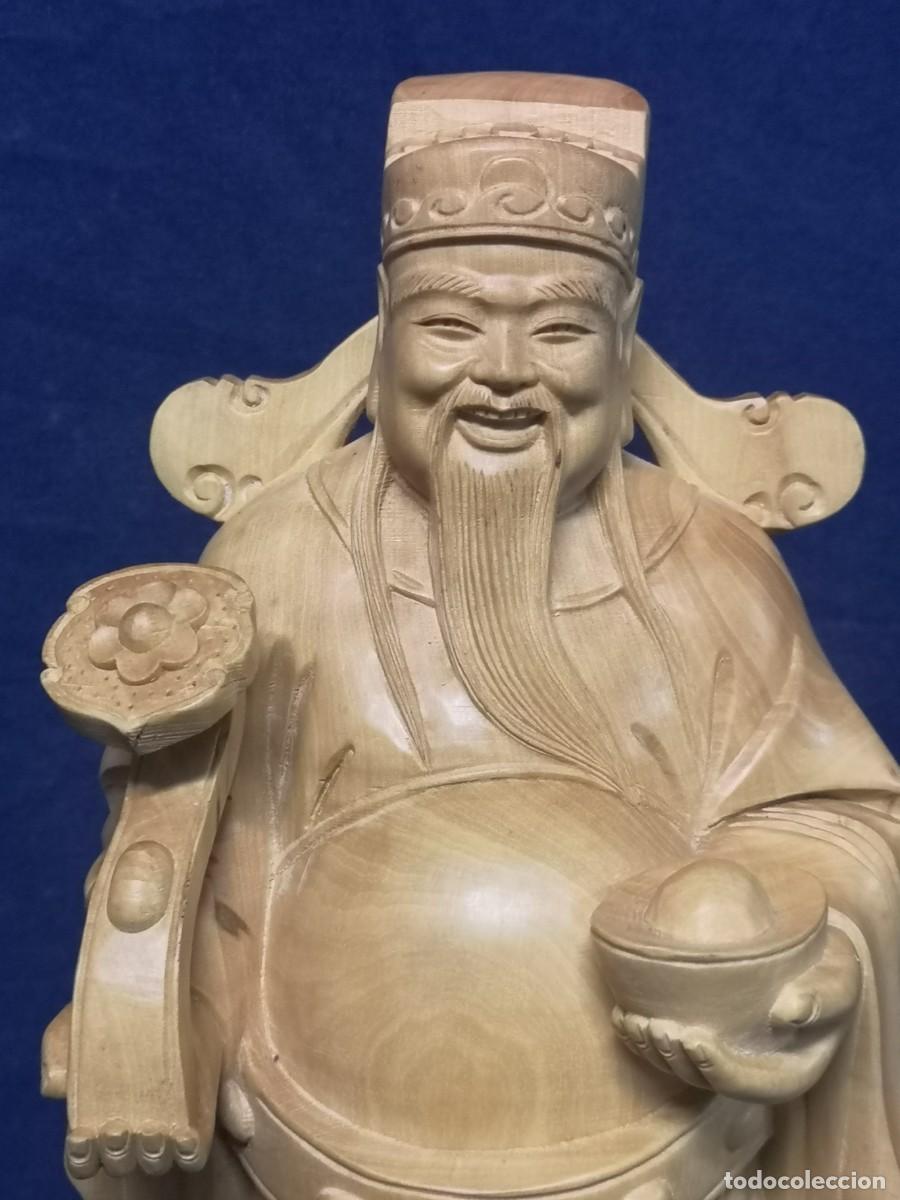 Arte: TALLA CHINA EN MADERA - Foto 4
