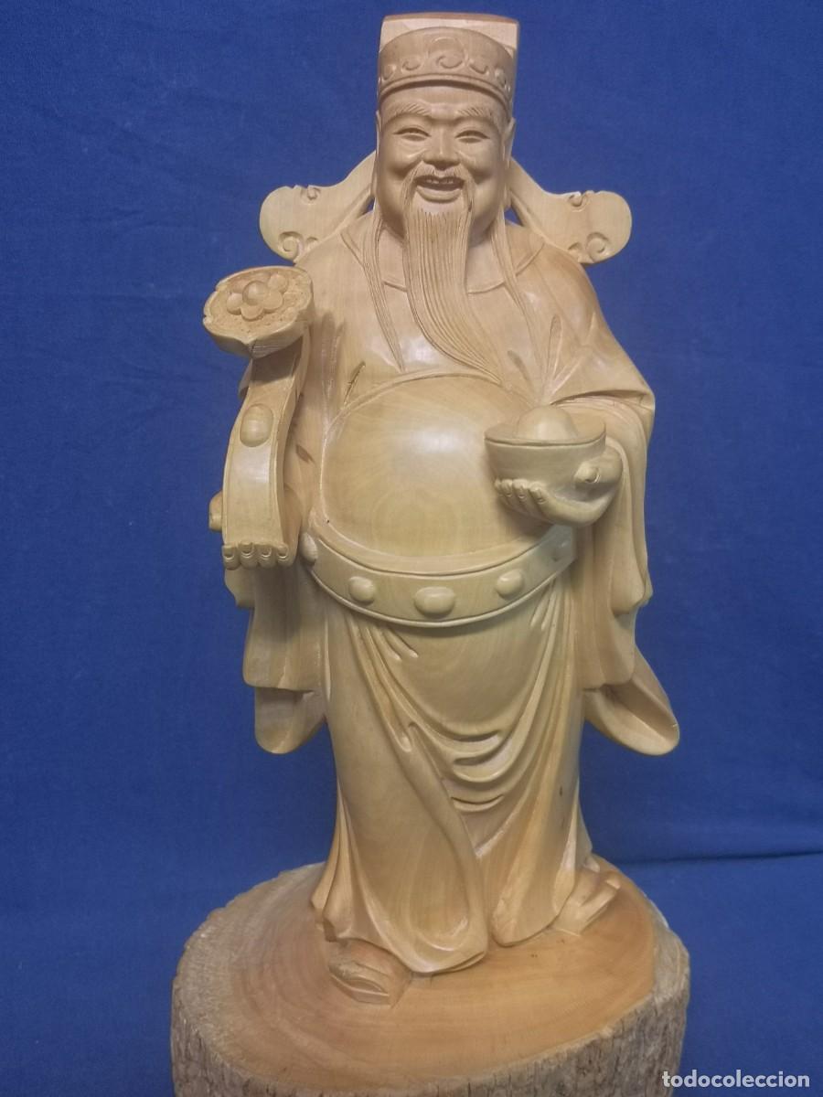 Arte: TALLA CHINA EN MADERA - Foto 5