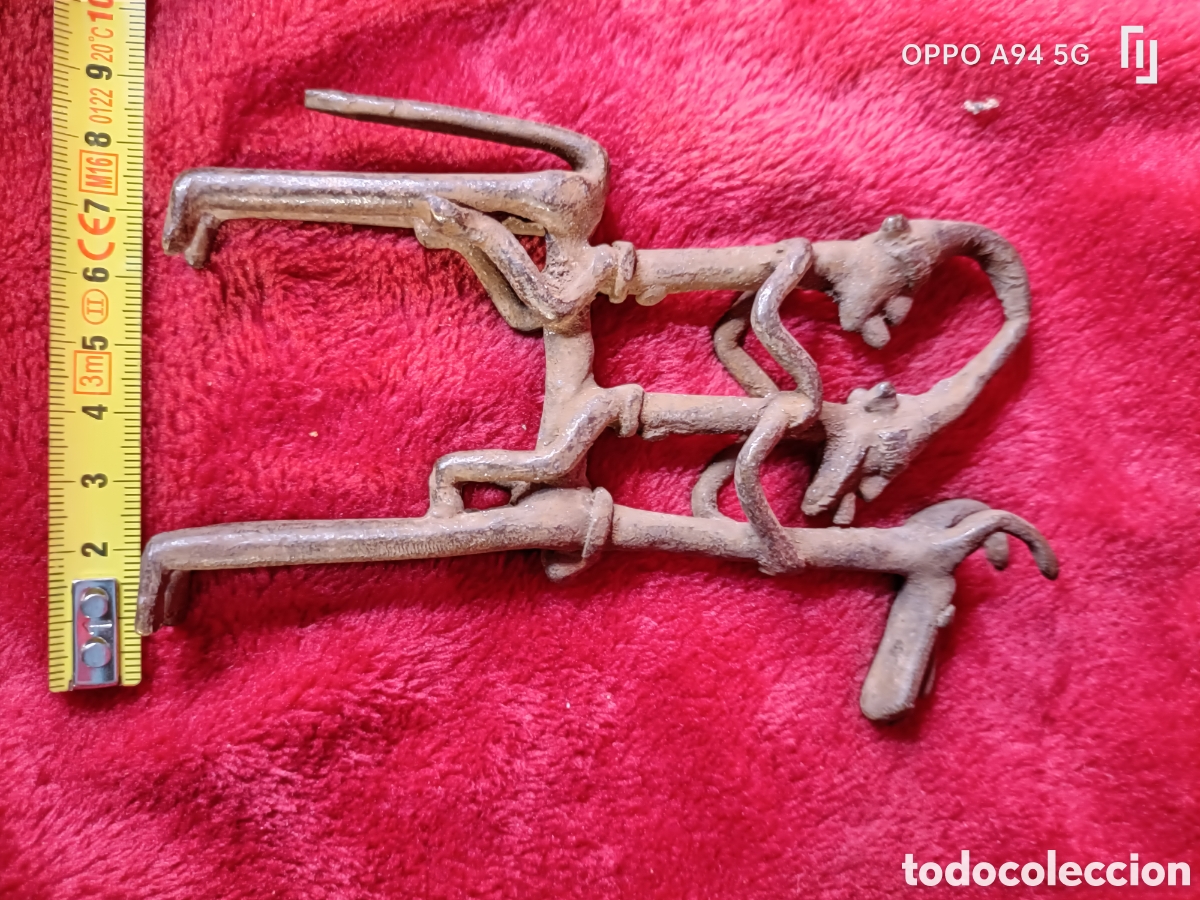 Arte: pieza africana en bronce - Foto 3