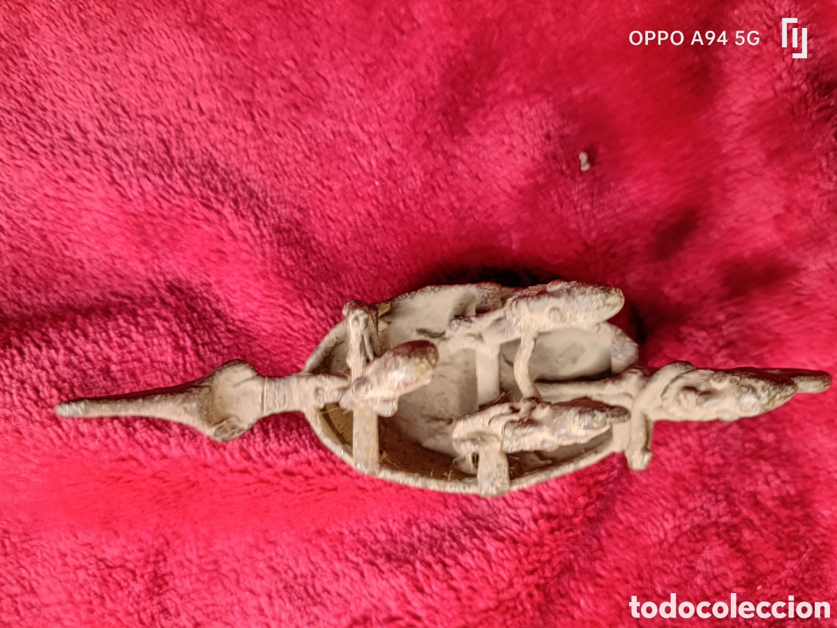 Arte: bronce africano antiguo - Foto 3