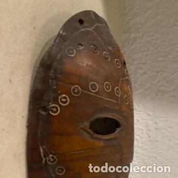 Arte: M&Aacute;SCARA SOBRE CAPARAZ&Oacute;N DE TORTUGA DE CAMER&Uacute;N - Foto 6