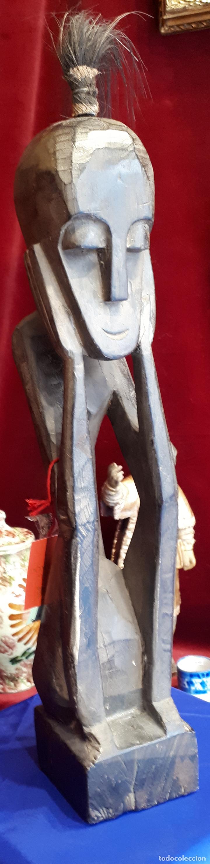Arte: Figura de Indonesia, Dayak - Foto 2
