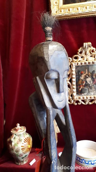 Arte: Figura de Indonesia, Dayak - Foto 4