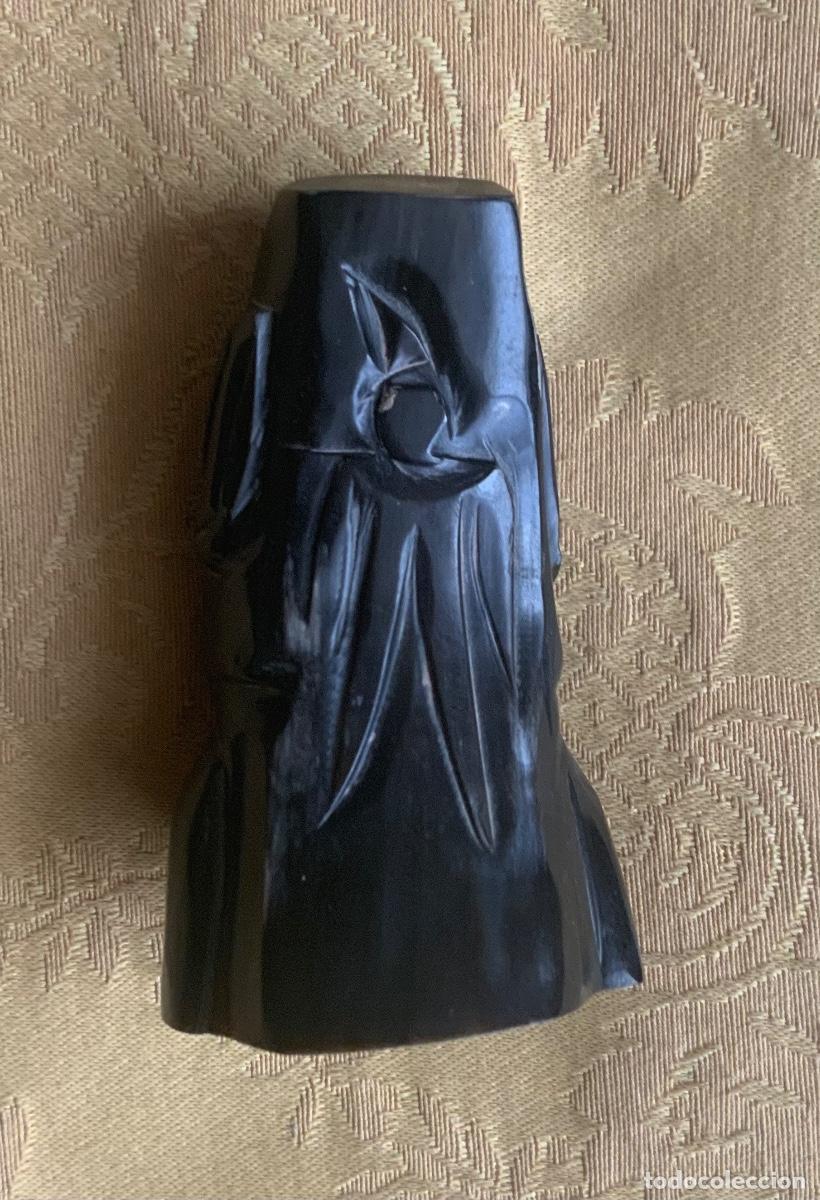 Arte: FIGURA MOAL RAPA NUI TALLADA EN ASTA - Foto 3