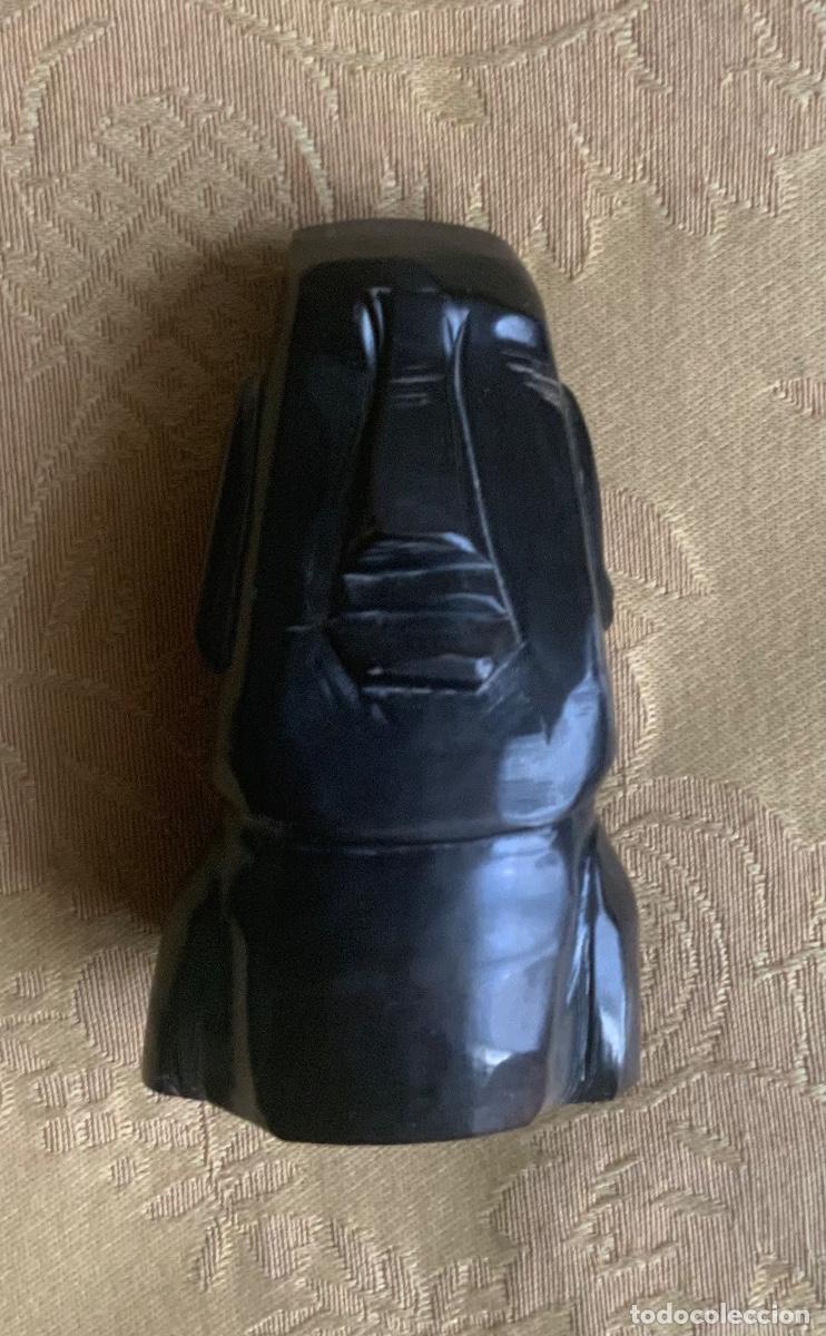 Arte: FIGURA MOAL RAPA NUI TALLADA EN ASTA - Foto 5