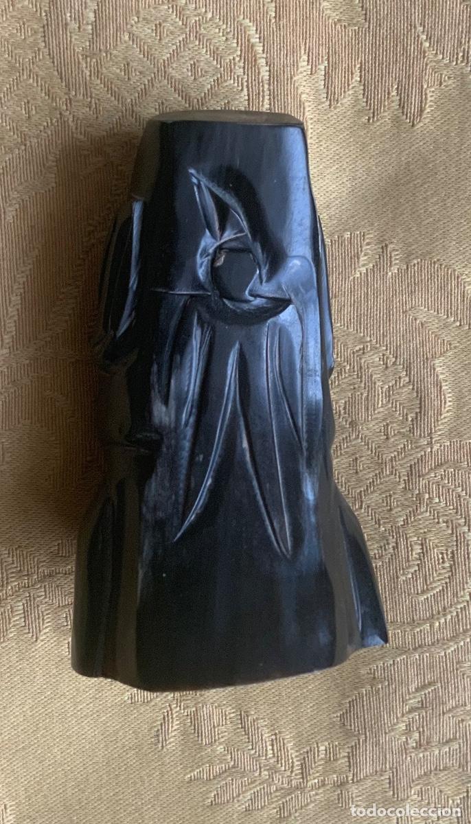 Arte: FIGURA MOAL RAPA NUI TALLADA EN ASTA - Foto 8