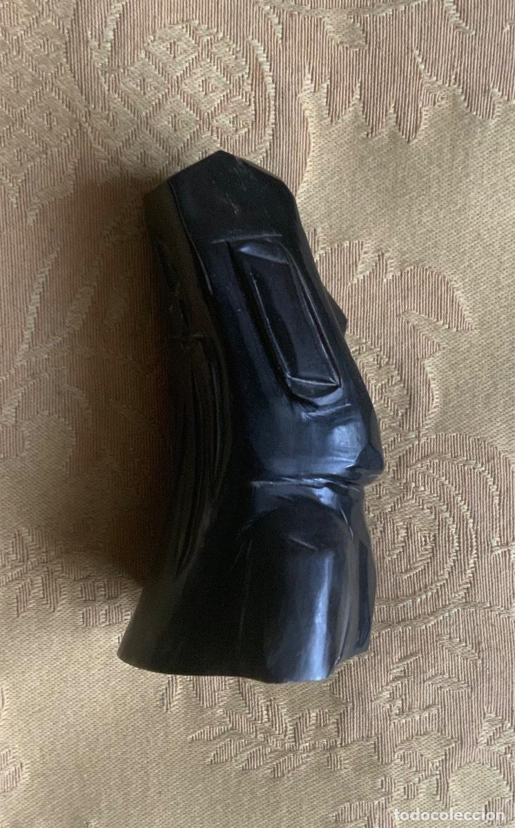 Arte: FIGURA MOAL RAPA NUI TALLADA EN ASTA - Foto 9