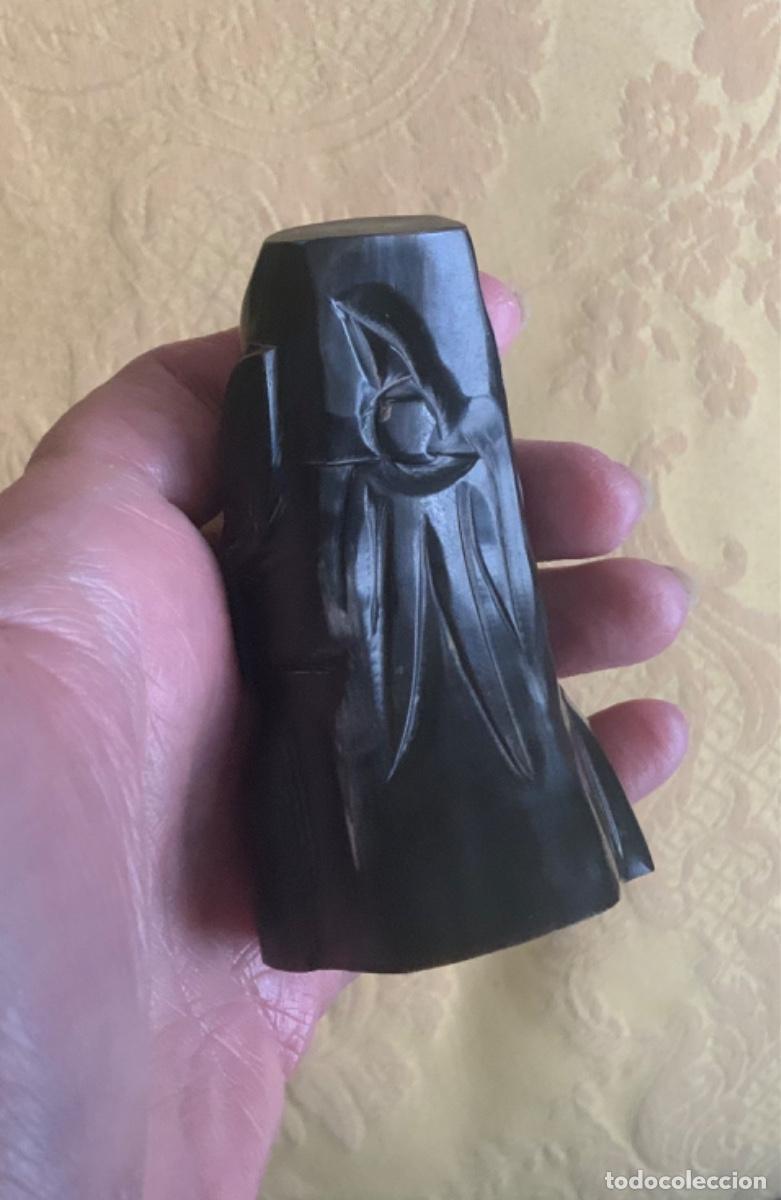 Arte: FIGURA MOAL RAPA NUI TALLADA EN ASTA - Foto 18