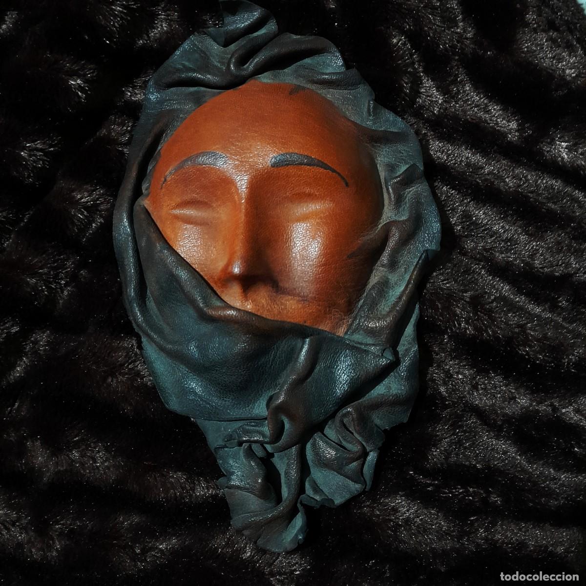 Arte: M&aacute;scara de cuero grande - Foto 4