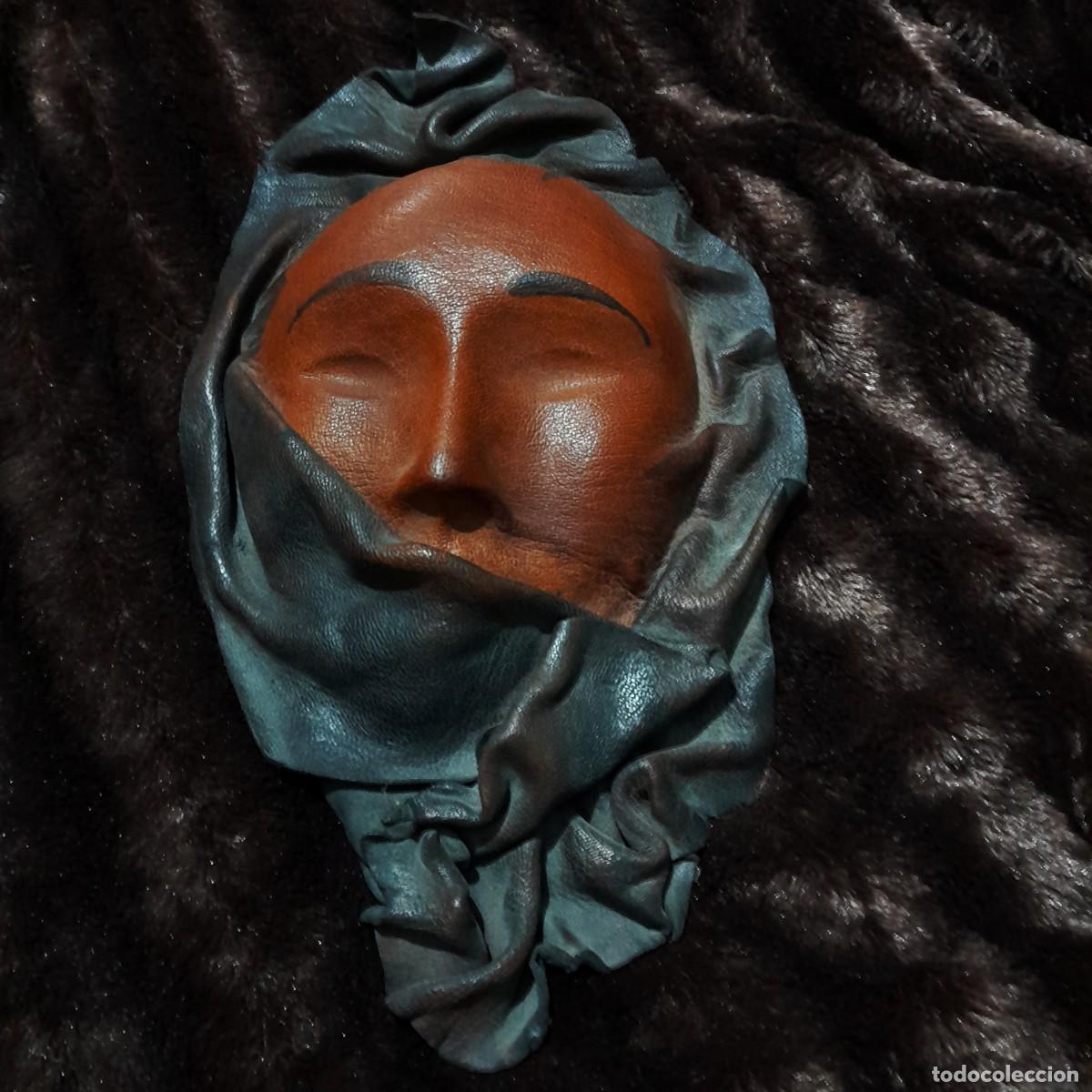 Arte: M&aacute;scara de cuero grande - Foto 5