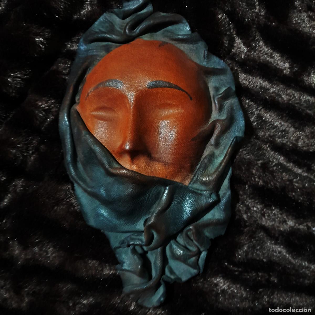 Arte: M&aacute;scara de cuero grande - Foto 6
