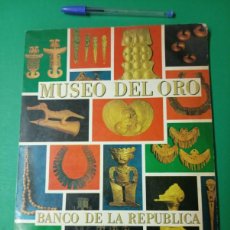 Arte: ANTIGUO LIBRO ETNICO MUSEO DEL ORO. BANCO DE LA REPÚBLICA BOGOTA, COLOMBIA. 1970.