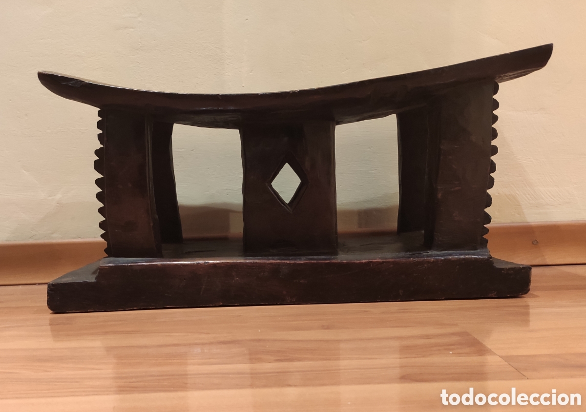 Arte: Taburete de uso Ashanti (Ghana) - Foto 6