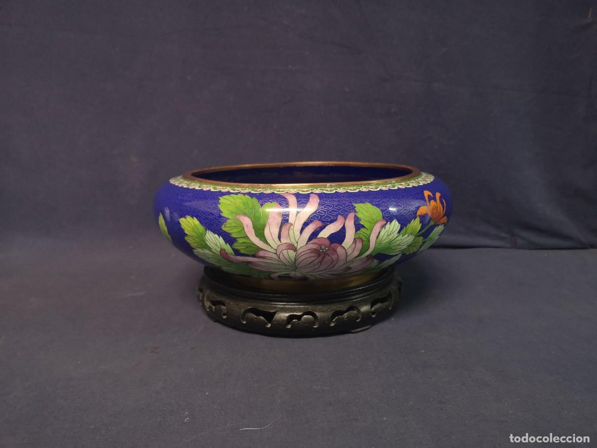 Arte: CENTRO CHINO EN BRONCE Y CLOISONNE - Foto 2
