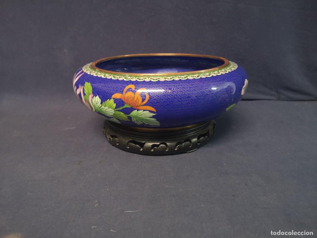 Arte: CENTRO CHINO EN BRONCE Y CLOISONNE - Foto 4