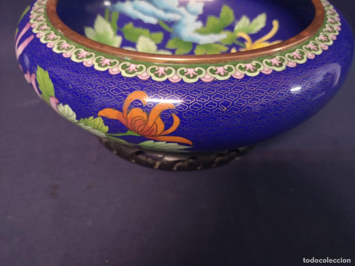 Arte: CENTRO CHINO EN BRONCE Y CLOISONNE - Foto 5