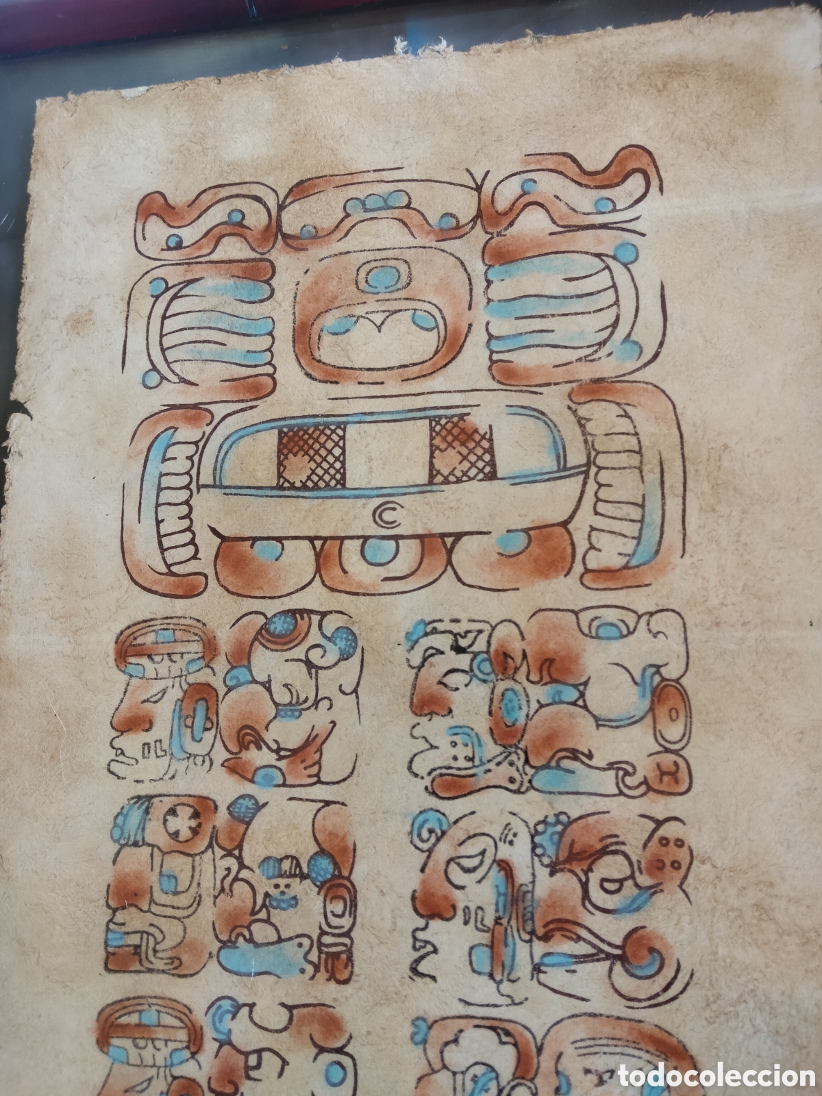 Arte: Cuadro calendario Azteca maya - Foto 2