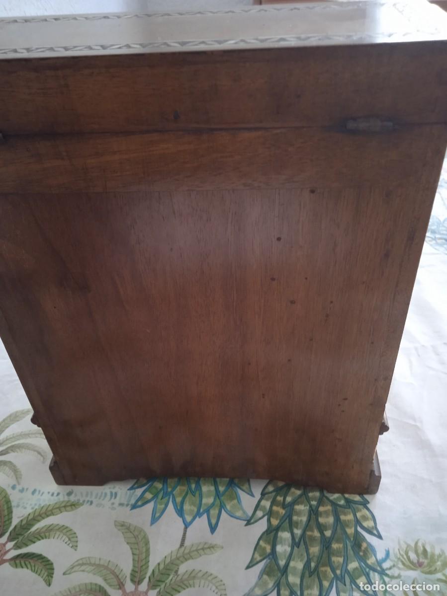 Arte: Mueble de n&aacute;car antiguo - Foto 4