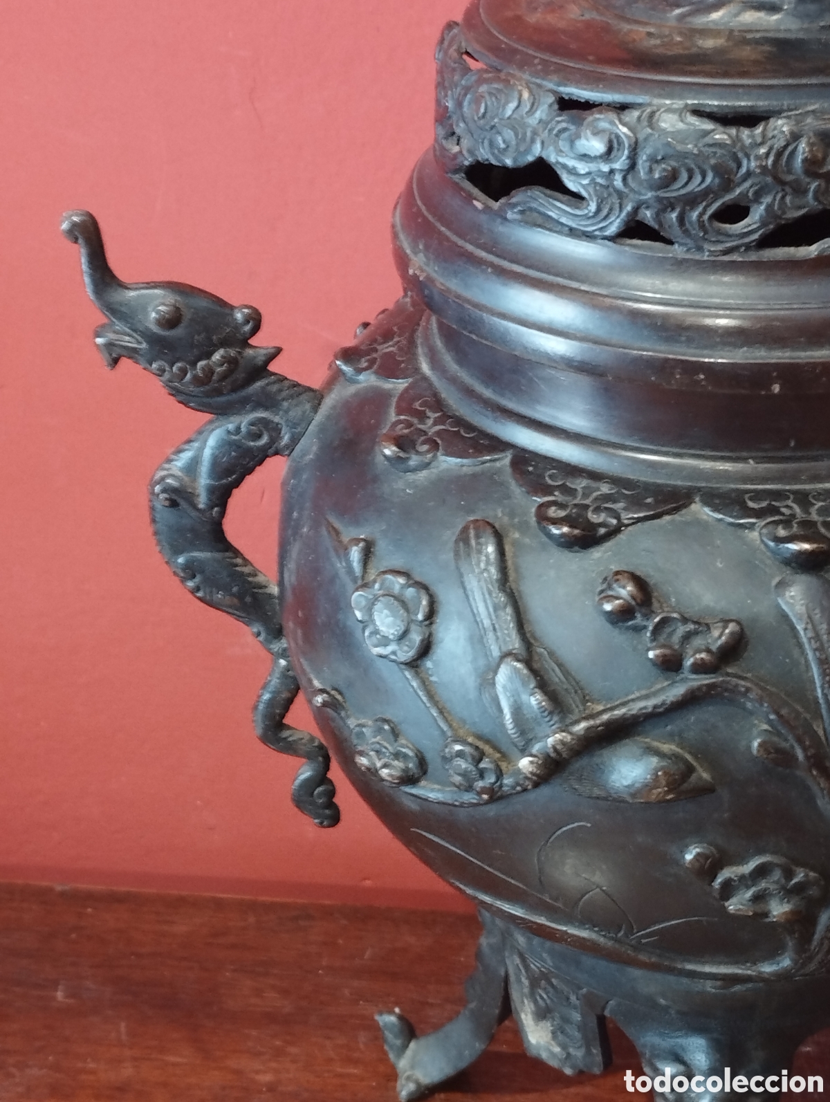 Arte: &Aacute;nfora japonesa siglo XIX - Foto 4