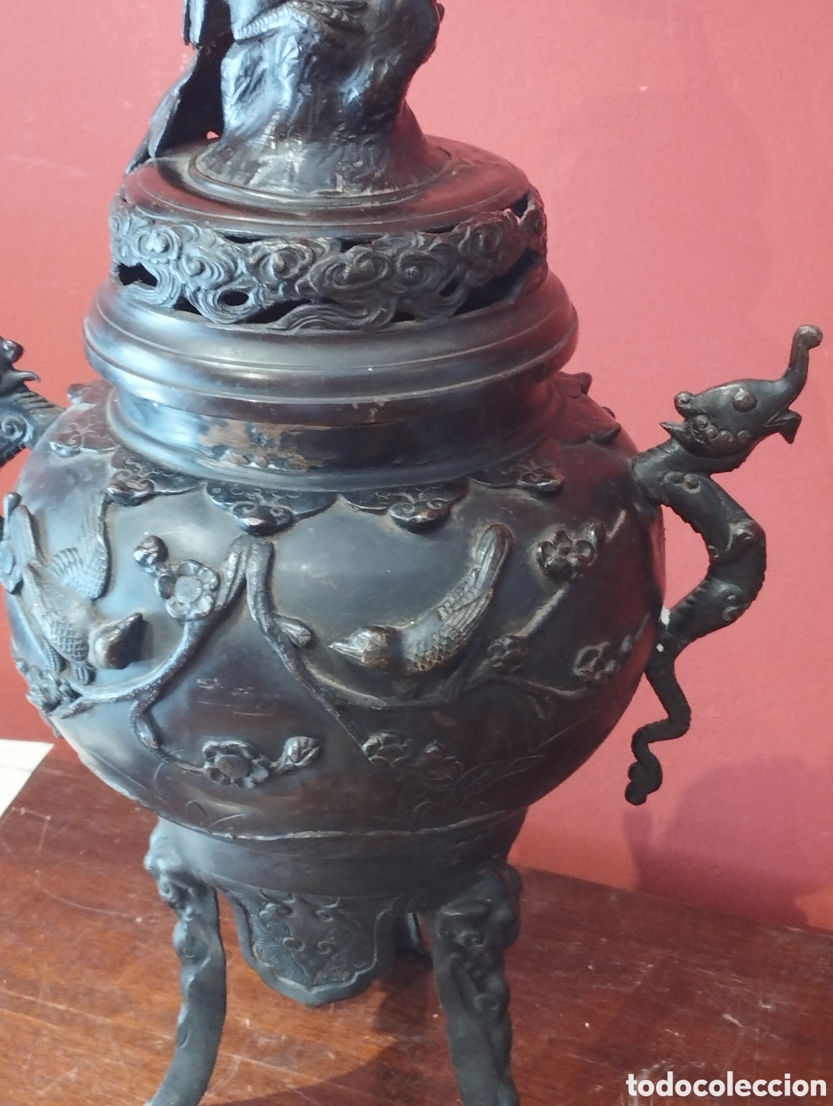 Arte: &Aacute;nfora japonesa siglo XIX - Foto 8