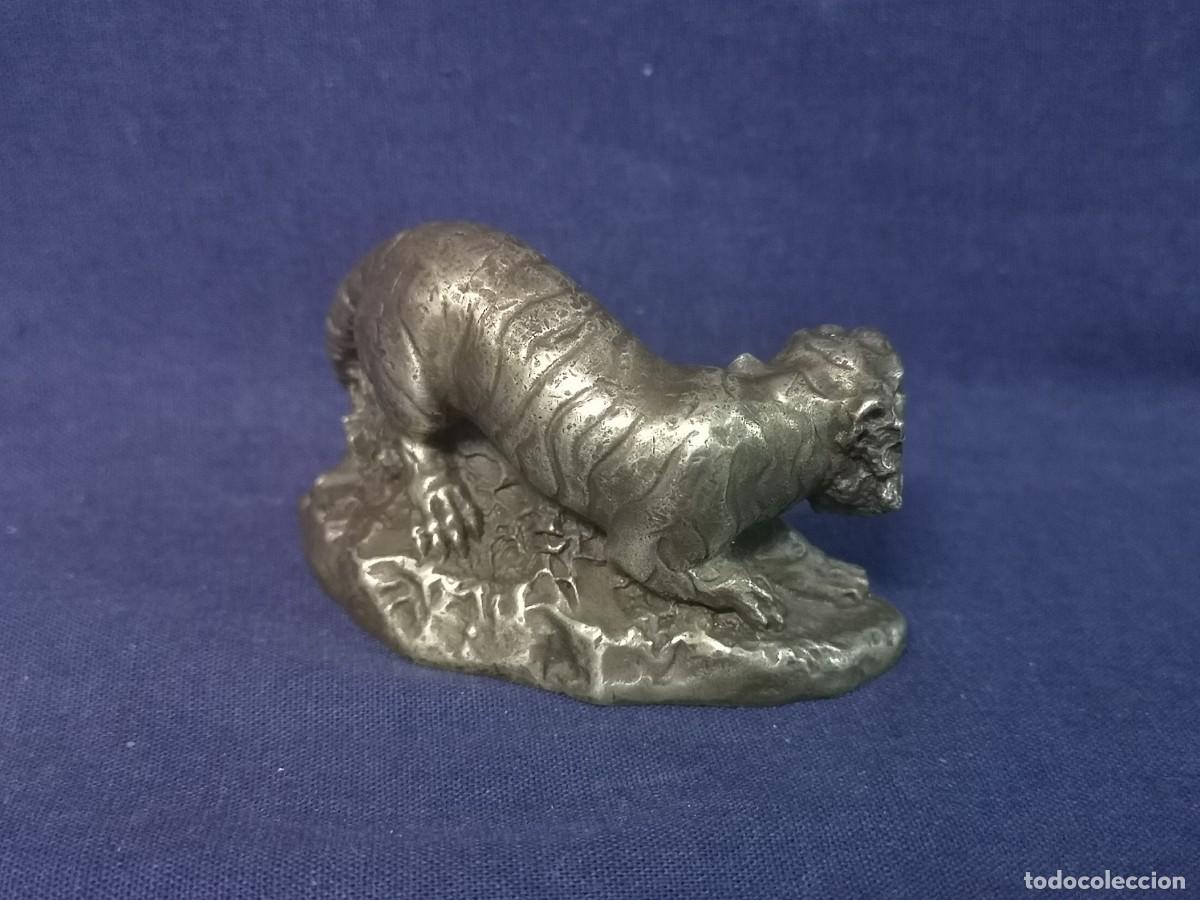 Arte: TIGRE CHINO DE BRONCE - Foto 4