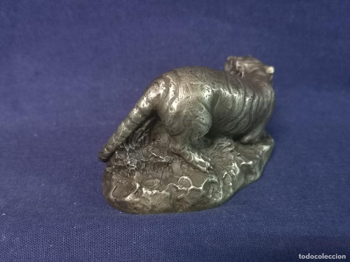 Arte: TIGRE CHINO DE BRONCE - Foto 5