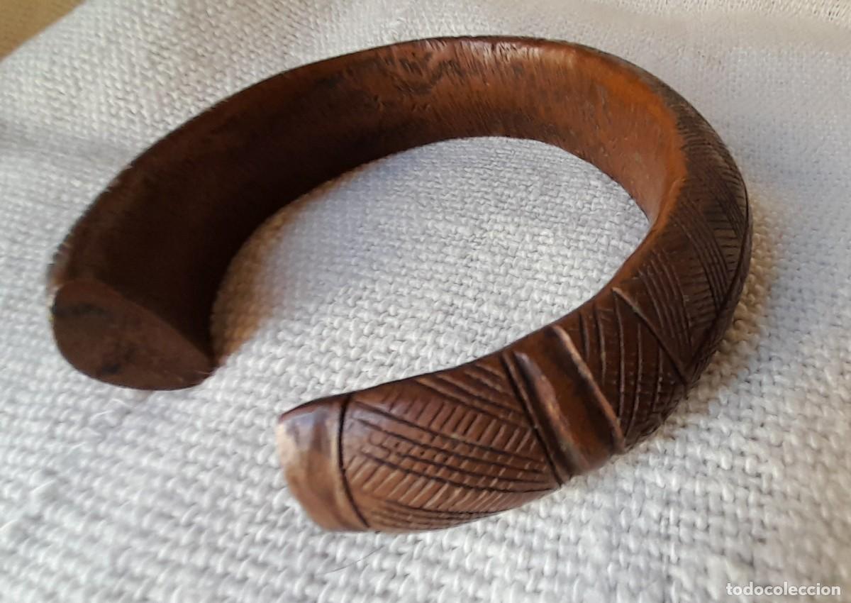 Arte: Brazalete africano de bronce - Foto 3