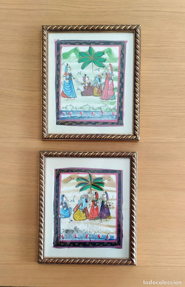 Arte: 2 Cuadros de Arte Hind&uacute; - Foto 2