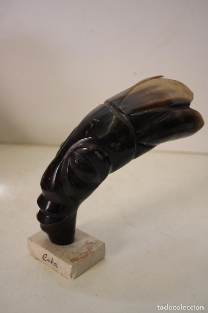 Arte: cuerno de toro figura cuba - Foto 2