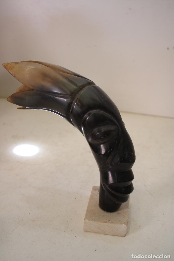Arte: cuerno de toro figura cuba - Foto 1