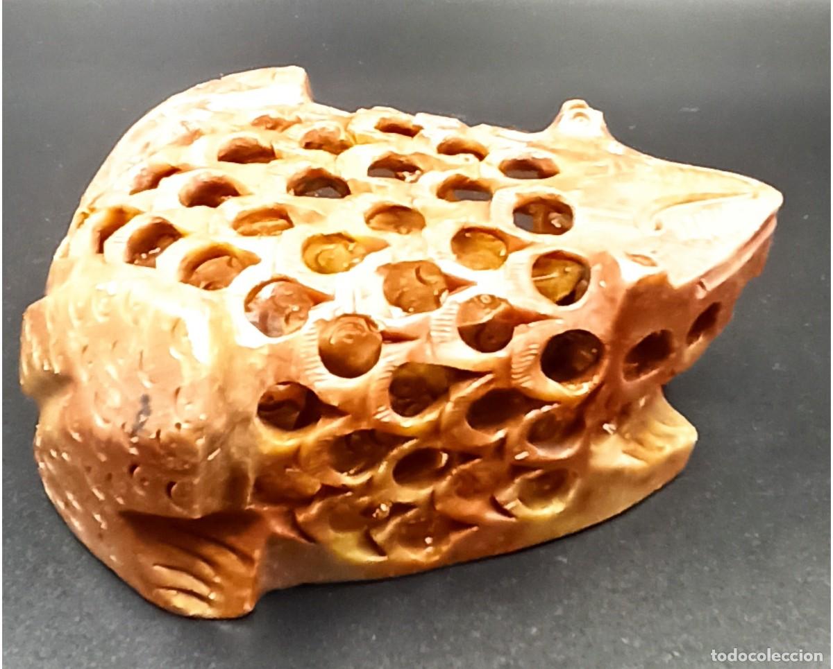Arte: Rana calada tallada Jasper - Foto 1