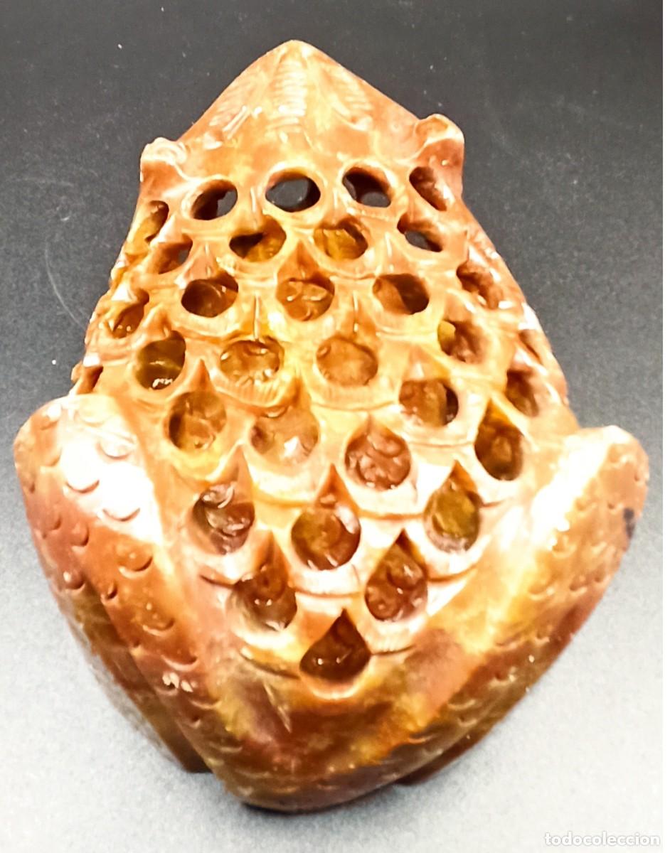 Arte: Rana calada tallada Jasper - Foto 2