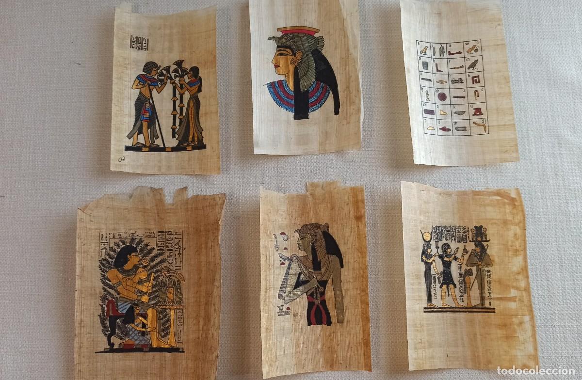 Arte: Papiros Egipcios 6 Uds. - Foto 1