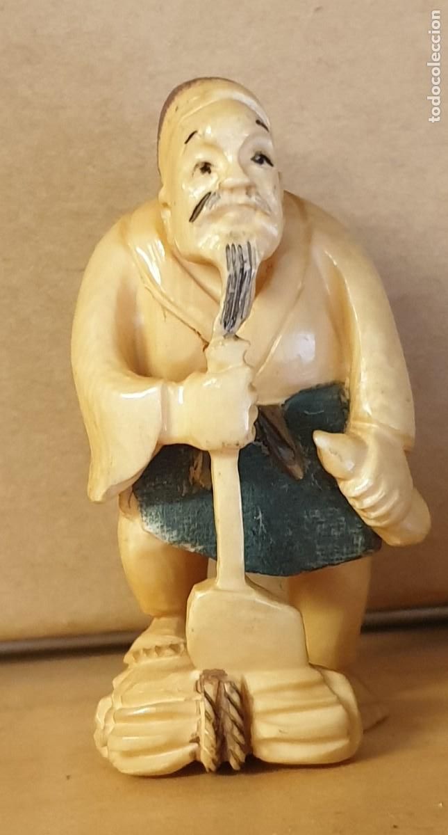 Arte: NETSUKE CHINO 5 CM. ALTURA - Foto 1