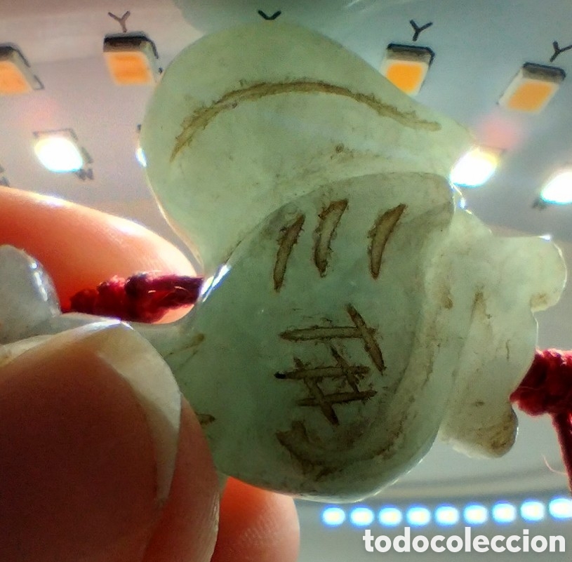 Arte: Amuleto El Gallo, JADE - Foto 6