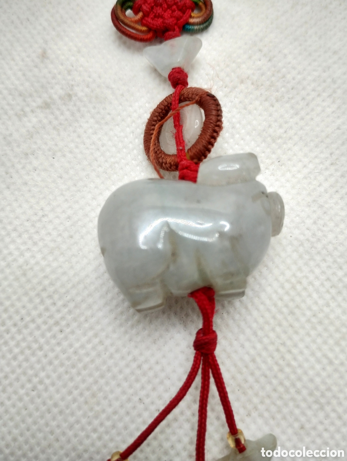 Arte: Amuleto El Cerdo, JADE - Foto 2