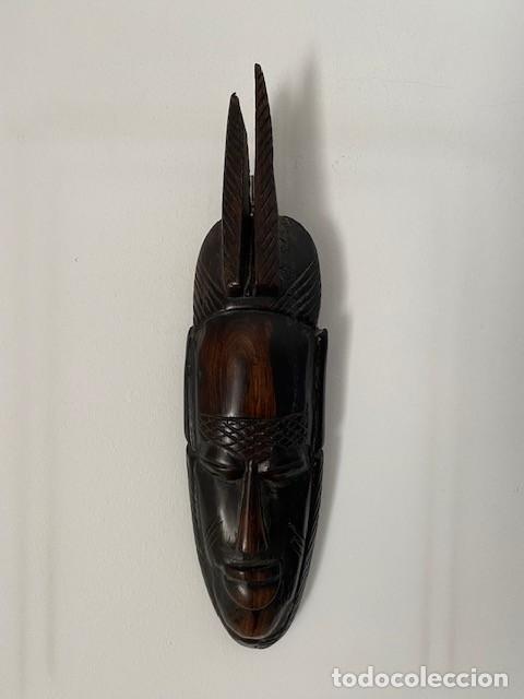 Arte: MASCARA AFRICANA DE EBANO - Foto 2
