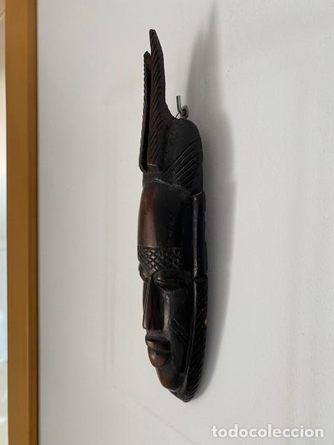 Arte: MASCARA AFRICANA DE EBANO - Foto 3