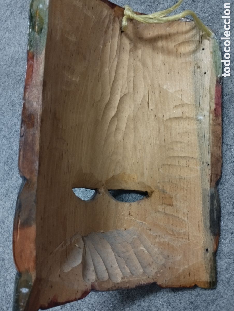 Arte: M&aacute;scara tallada a mano - Foto 2