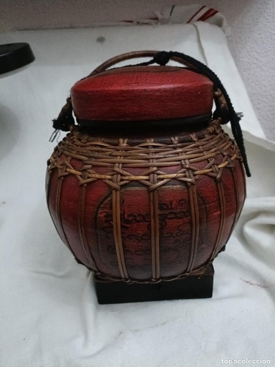 Arte: Antiguo contenedor chino - Foto 1